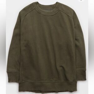 Aerie Down-To-Earth Crew Sweathshirt